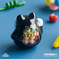 TOYZEROPLUS PP X MONSTER Sparkle Lucky Kitten Daruma Blind Box - PP X Monster - photo 15
