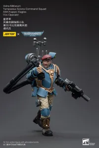 JOYTOY Astra Militarum Tempestus Scions Command Squad 55th Kappic Eagles Vox Operator - Warhammer 40K - photo 7