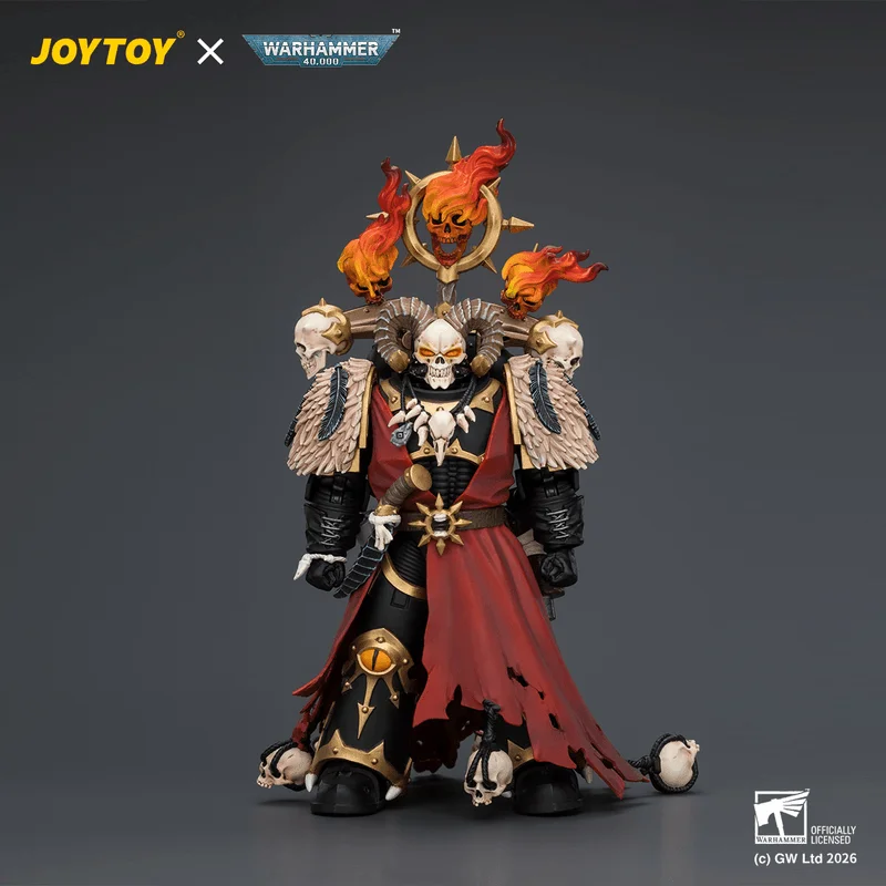 Black Legion Master of Possession with Staff of Possession and Bolt Pistol