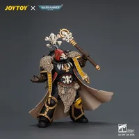 JOYTOY Space Wolves Wolf Priest with Absolvor Bolt Pistol and Crozius - Warhammer 40K - photo 3