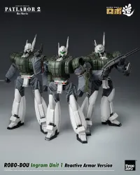 threezero Patlabor 2: The Movie - ROBO-DOU Ingram Unit 1 Reactive Armor Version - Mobile Police Patlabor - photo 9