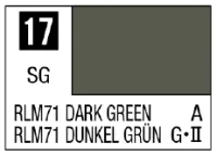 GSI Creos Mr. Color 17 - RLM71 Dark Green (Semi-Gloss/Aircraft) - Paints - photo 1