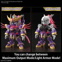 BANDAI HOBBY SD GUNDAM CROSS SILHOUETTE F-KUNOICHI KAI - Gundam Build Divers / Re:Divers - photo 4