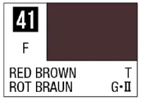 GSI Creos Mr. Color 41 - Red Brown (Flat/Tank) - Paints - photo 1