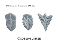BANDAI HOBBY Builders Parts - HD MS Emblem Relief 01 - Kit Accessories - photo 1