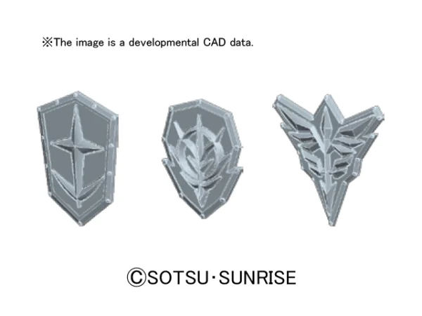 Builders Parts - HD MS Emblem Relief 01