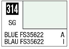 GSI Creos Mr. Color 314 Blue FS35622 (Semi-Gloss/Aircraft) - Paints