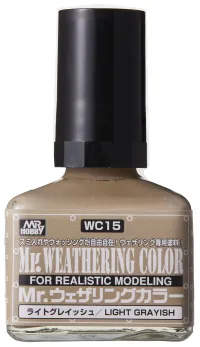 GSI Creos Mr. Weathering Color - LIGHT GRAYISH (WEATHERING COLOR) - Paints - photo 1