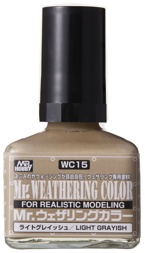 GSI Creos Mr. Weathering Color - LIGHT GRAYISH (WEATHERING COLOR) - Paints