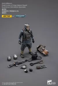 JOYTOY Astra Militarum Death Korps of Krieg Veteran Squad Guardsman Demolitions Specialist - Warhammer 40K - photo 3