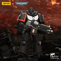 JOYTOY Raven Guard Intercessor with Bolt Rifle, Bolt Pistol and Chainsword - Warhammer 40K - photo 13