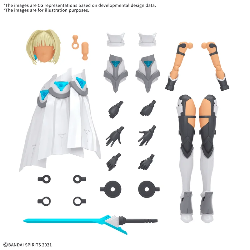 30MS OPTION PARTS SET 23 (VALKYRIE COSTUME) [COLOR C]