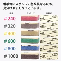 GodHand Kamiyasu Sanding Sponge Sticker #400-2mm - Tools - photo 5