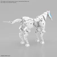 BANDAI HOBBY 30MM 1/144 Extended Armament Vehicle (HORSE MECHA Ver.) [WHITE] - 30 Minutes Missions (30MM) - photo 5