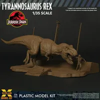 X-PLUS 1/35 Scale Plastic Model Kit Jurassic Park Tyrannosaurus rex - Jurassic Park - photo 14