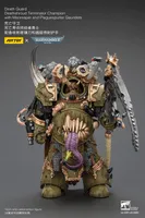 JOYTOY Death Guard Deathshroud Terminator Champion with Manreaper and Plaguespurter Gauntlets - Warhammer 40K - photo 2