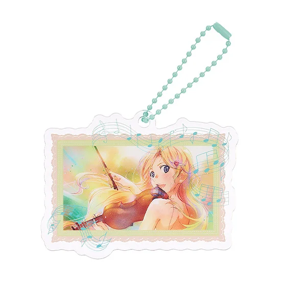 Your Lie in April Anime Scene Acrylic Keychain C