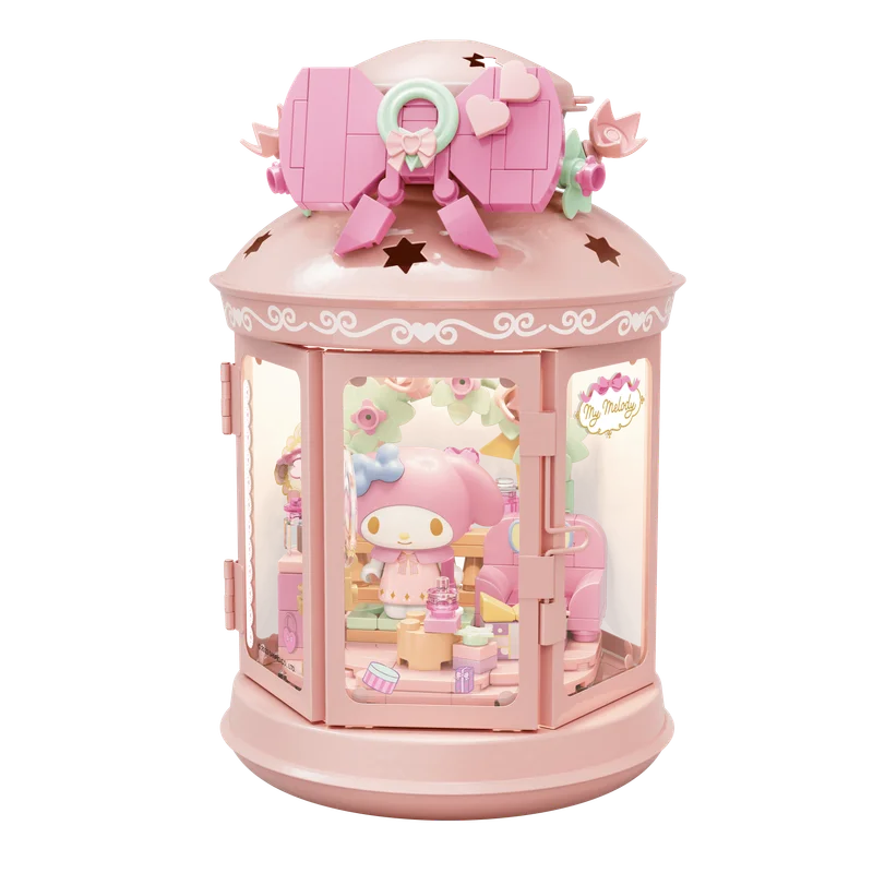 TOPTOY Sanrio Characters Wonder Lamp Series Building Blocks - Melody's Live Streaming Room - Sanrio