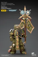 JOYTOY Death Guard Plague Marine Icon bearer with Boltgun and Plague knife - Warhammer 40K - photo 20