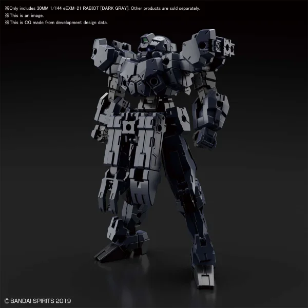 30MM 1/144 OPTION ARMOR FOR BASE ATTACK [RABIOT EXCLUSIVE / DARK GRAY]