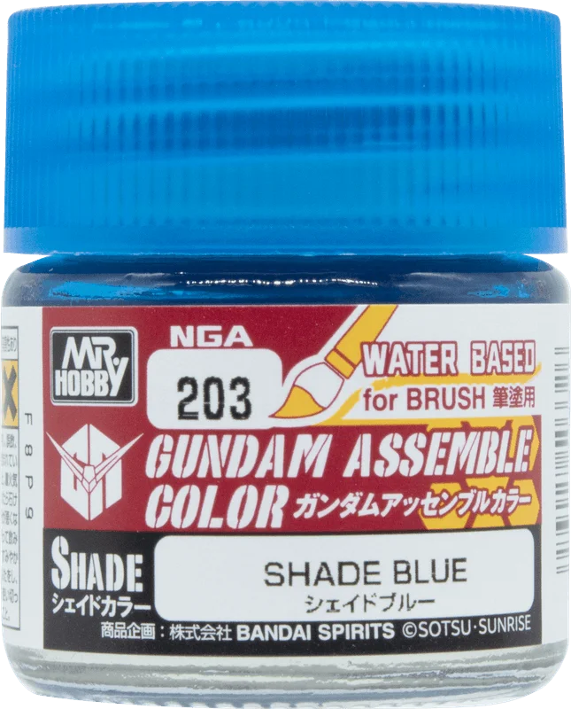GSI Creos GUNDAM ASSEMBLE COLOR SHADE BLUE - Paints