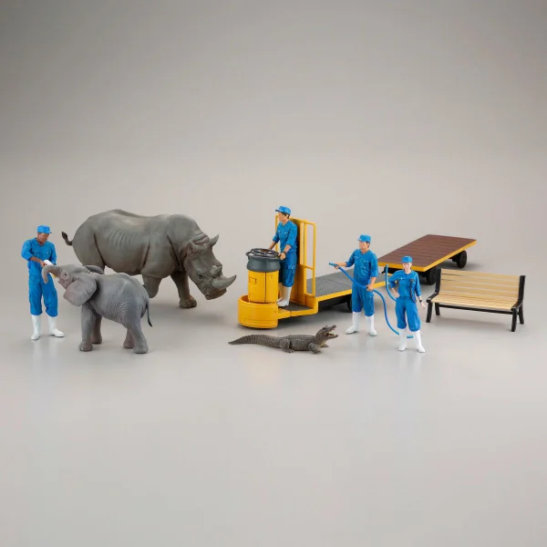 [KAIYODO] [UNPAINTED] ARTPLA Keeper and Shirosai Set