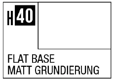 AQUEOUS HOBBY COLOR - H40 FLAT BASE (PRIMARY)