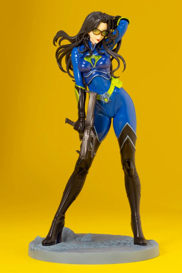 G.I. JOE BARONESS 25th ANNIVERSARY BLUE COLOR BISHOUJO STATUE