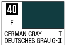 GSI Creos Mr Color Spray - S40 German Gray (3/4Flat/Tank) - Paints