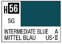 GSI Creos AQUEOUS HOBBY COLOR - H56 SEMI-GLOSS INTERMEDIATE BLUE (US NAVY AIRCRAFT) - photo 1