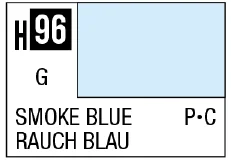 AQUEOUS HOBBY COLOR - H96 GLOSS SMOKE BLUE (PRIMARY)