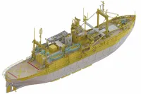 Hasegawa [HP001] 1/250 ANTARCTICA OBSERVATION SHIP SOYA "Antarctica Observatin 2nd Corps" (Super detail kit)	 - Scale Kits - photo 6
