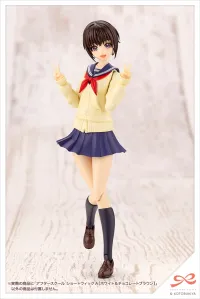 KOTOBUKIYA AFTER SCHOOL SHORT WIG TYPE: A [WHITE & CHOCOLATE BROWN] - SOUSAISHOJOTEIEN - photo 8