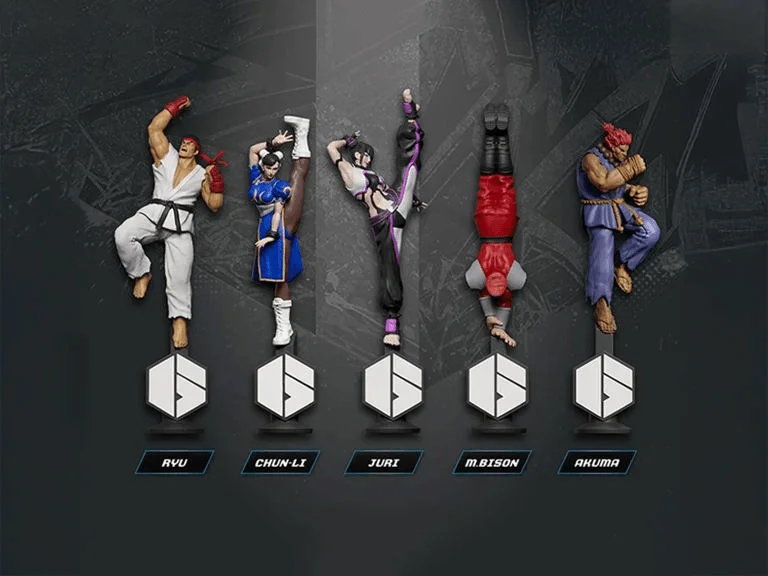 STREET FIGHTER 6 Dynamic Stance Pen Blind Box）