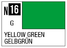 GSI Creos Acrysion N16 - Yellow Green (Gloss/Primary) - Paints