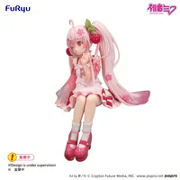 FuRyu Hatsune Miku Noodle Stopper Figure -Sakura Miku 2025 Wink ver.- - Hatsune Miku - photo 2