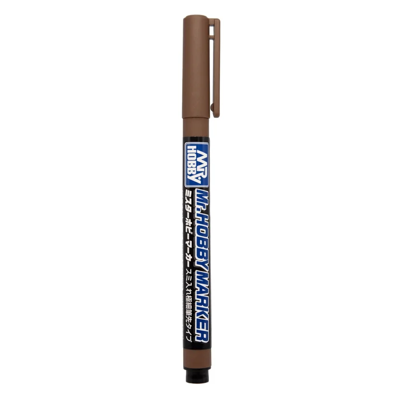 SUPER FINE TIP BRUSH PEN BROWN