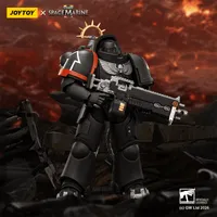 JOYTOY Game Edition Raven Guard Heavy Intercessor with Heavy Bolt Rifle and Bolt Pistol - Warhammer 40K - photo 11
