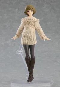 GOOD SMILE COMPANY figma Female Body (Chiaki) with Off-the-Shoulder Sweater Dress - Action Figures - photo 3