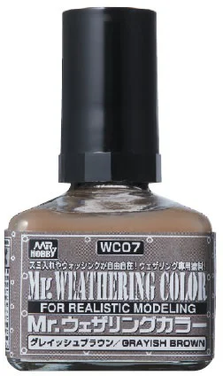 GSI Creos Mr. Weathering Color - Grayish Brown - Paints