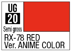 G Color - RX-78 RED Ver. ANIME COLOR