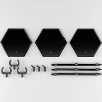 GOOD SMILE COMPANY The Simple Stand x3 Black (for Figures & Models) Hex Type - Figure Accessories - photo 3