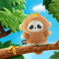 52TOYS Panda Roll The Zoo In Hands Series Plush Keychain - Panda Roll - photo 4