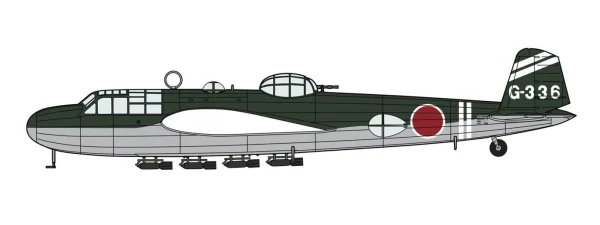 1/72 Mitsubishi G3M2/G3M3 TYPE 96 ATTACK BOMBER (NELL) MODEL 22/23 "GENZAN Flying Group"