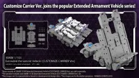 BANDAI HOBBY 30MM 1/144 Extended Armament Vehicle (CUSTOMIZE CARRIER Ver.) - 30 Minutes Missions (30MM) - photo 2