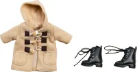 GOOD SMILE COMPANY Nendoroid Doll Warm Clothing Set: Boots &amp; Duffle Coat (Beige) - Figure Accessories - photo 2