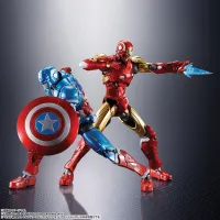 TAMASHII NATIONS Captain America (Tech-On Avengers) Tech-On Avengers, Bandai Spirits S.H.Figuarts - Marvel - photo 16
