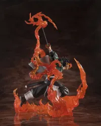 TAMASHII NATIONS TANJIRO KAMADO KYOJURO RENGOKU'S SWORD GUARD ver. "Demon Slayer: Kimetsu no Yaiba", TAMASHII NATIONS FiguartsZERO - Demon Slayer: Kimetsu no Yaiba - photo 4