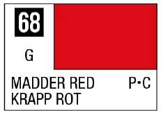 GSI Creos Mr. Color 68 - Red Madder (Gloss/Primary Car) - Paints