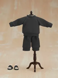 GOOD SMILE COMPANY Nendoroid Doll Outfit Set: Sweatshirt and Sweatpants (Black) - Figure Accessories - photo 1